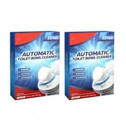 Zhouqiannn Toilet Bowl Cleaner Toilet Cleaning Effervescent Tablets Descaling Decontamination Deodorization Effect Deodorization 2 Boxes Christmas Candy for Hard Candy